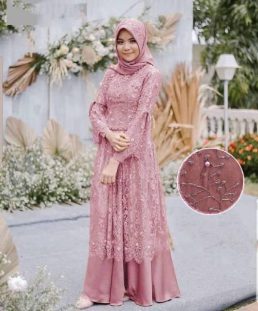 XC - Maxi Pefira Wanita / Maxi Dress Terbaru / Maxi Populer / Maxi Trendy Kekinian / Fashion Muslim