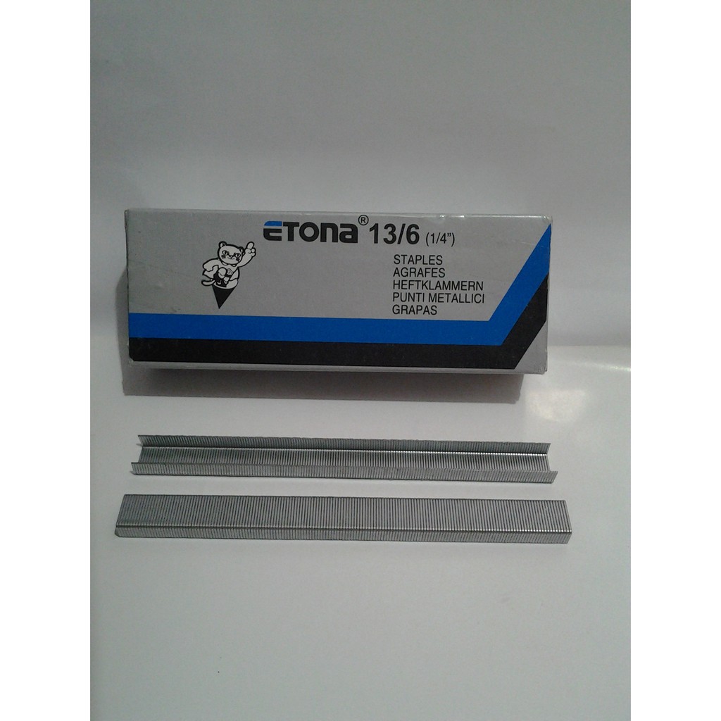 

Isi staples no.13/6 gun tacker etona
