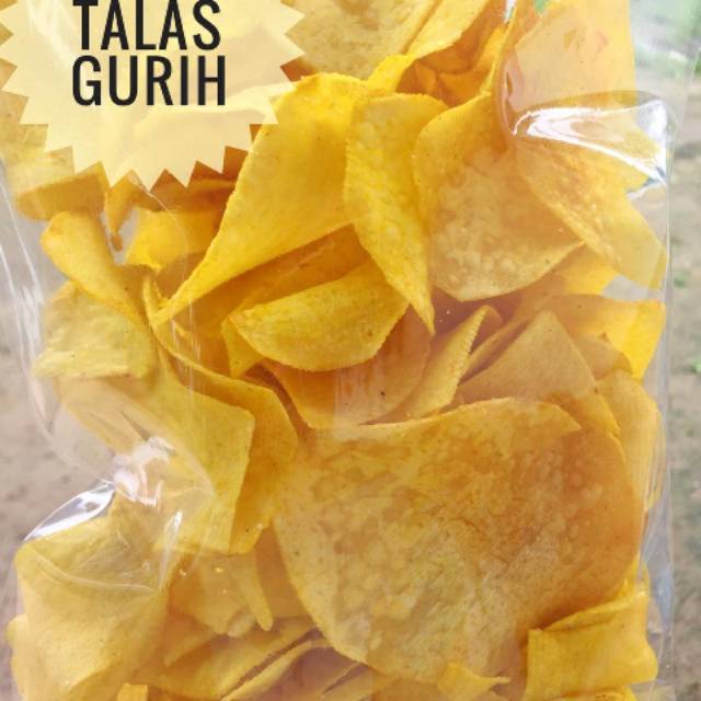 

Sanjai talas gurih (asin selayang)