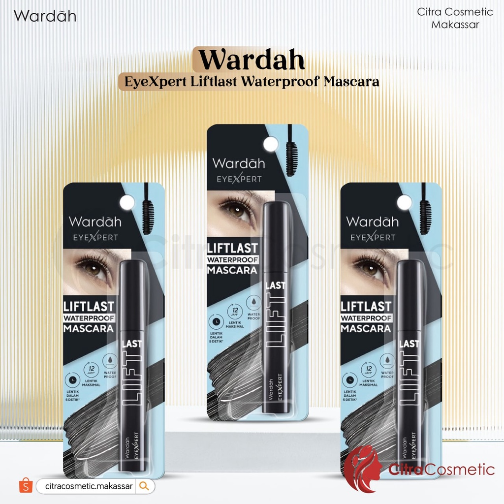 Wardah Eyexpert Liftlast Waterproof Mascara