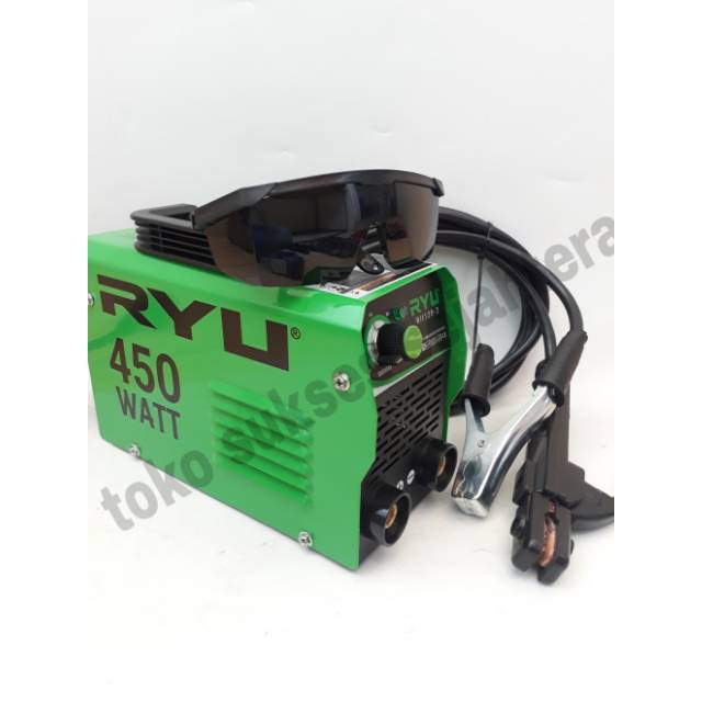 RYU Mesin Las 450watt 120a RII 120-2 a Trafo Las Listrik Travo Las Welding Inverter IGBT 450 watt