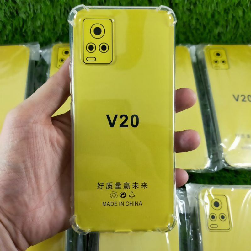 ANTI CRACK VIVO V20 SOFTCASE HP VIVO V20 SILIKON V20 CASING HP VIVO V20 CASE VIVO V20