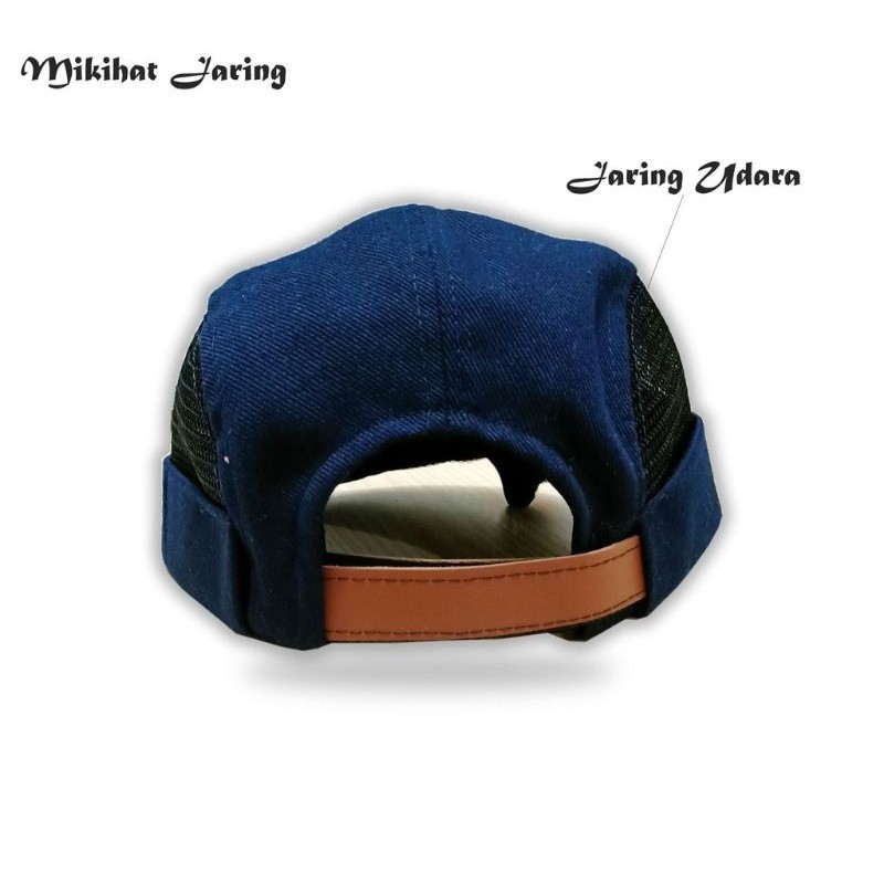 Topi Peci Miki Hat Jaring / Peci Miki Hat Jaring / Miki Hat Jaring / elyumna fashion