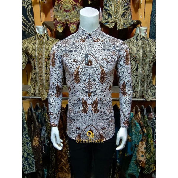 BAJU BATIK PRIA SLIMFIT MODERN LENGAN PANJANG[PREMIUM QUALITY]