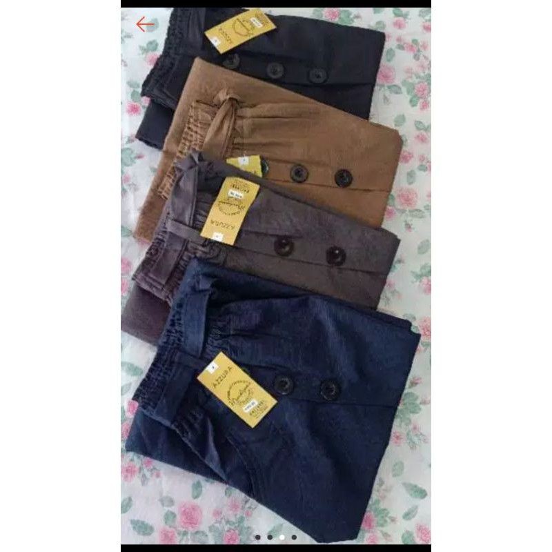 Rok Panjang Bahan Katun Cigaret Tebal 02