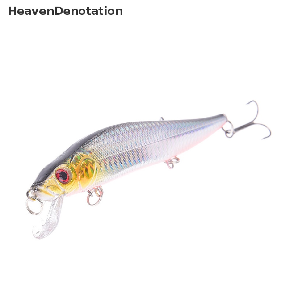 (Heavendenotation) 1pc Umpan Pancing Bentuk Ikan Kecil Bahan Plastik Keras 14cm / 23g