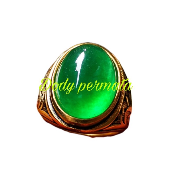 Batu permata natural giok burma super hq