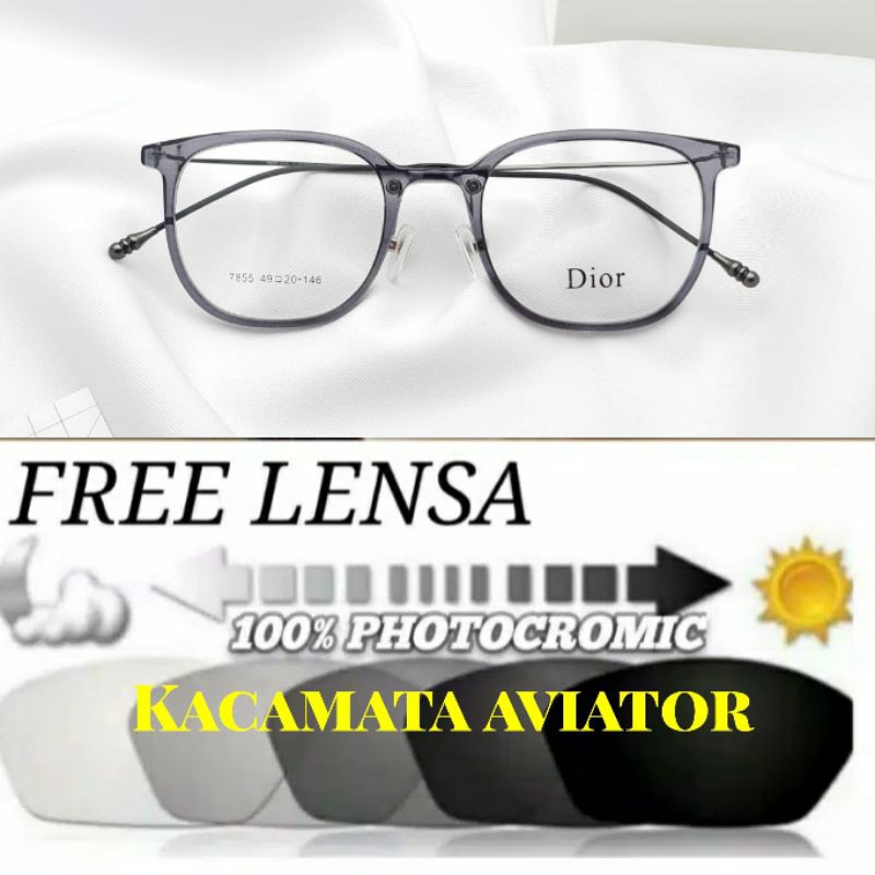 Frame Kacamata Wanita Murah Kacamata Trendy Frame Kacamata Wanita Jaman Now Gratis Lensa Murah