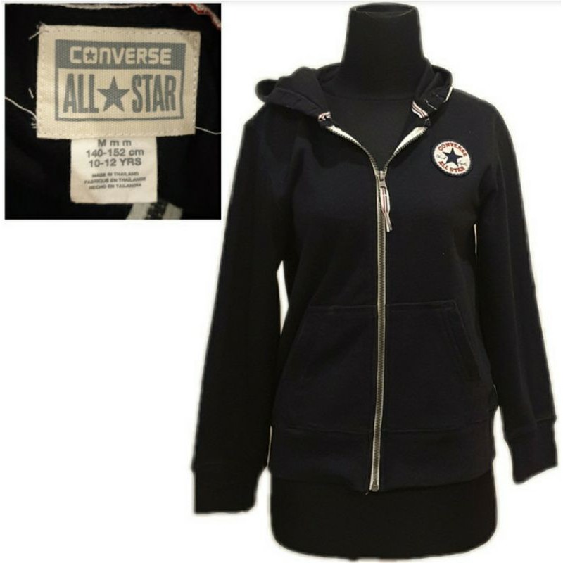 CONVERSE ALL STAR BAJU JAKET JACKET BIRU TUA DONGKER SIZE M