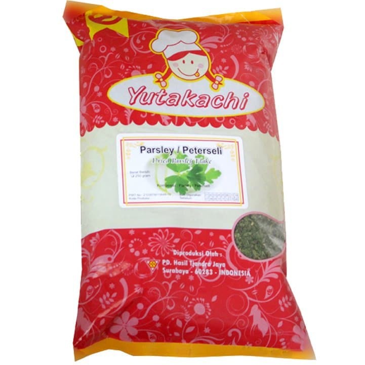 

Parsley leaves dried Yutakachi 250gr - Daun peterseli kering 250 gr