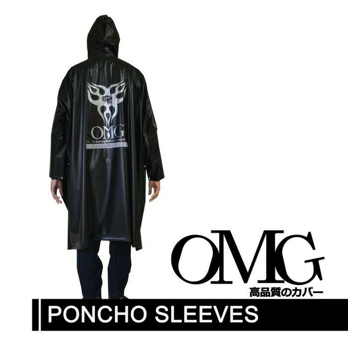 JAS HUJAN OMG PONCO LENGAN PONCHO SLEEVE PVC RAINCOAT