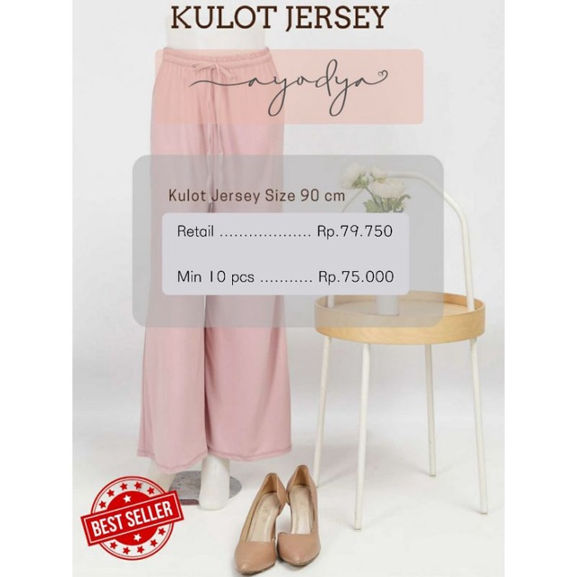 Kulot Jersey 90