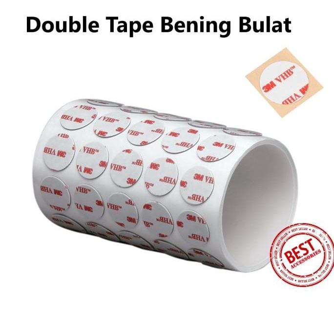 

Double Tape VHB BULAT 3M Bening 3cm 738 best-a44 Diminati Banget