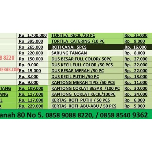 

Kantong Kebab Coklat Besar 100 Pcs/Kantong Kebab Coklat Bsr