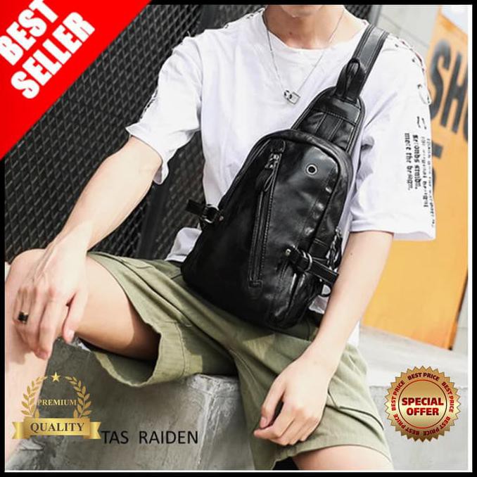 TAS SELEMPANG KULIT PRIA KOREA PREMIUM