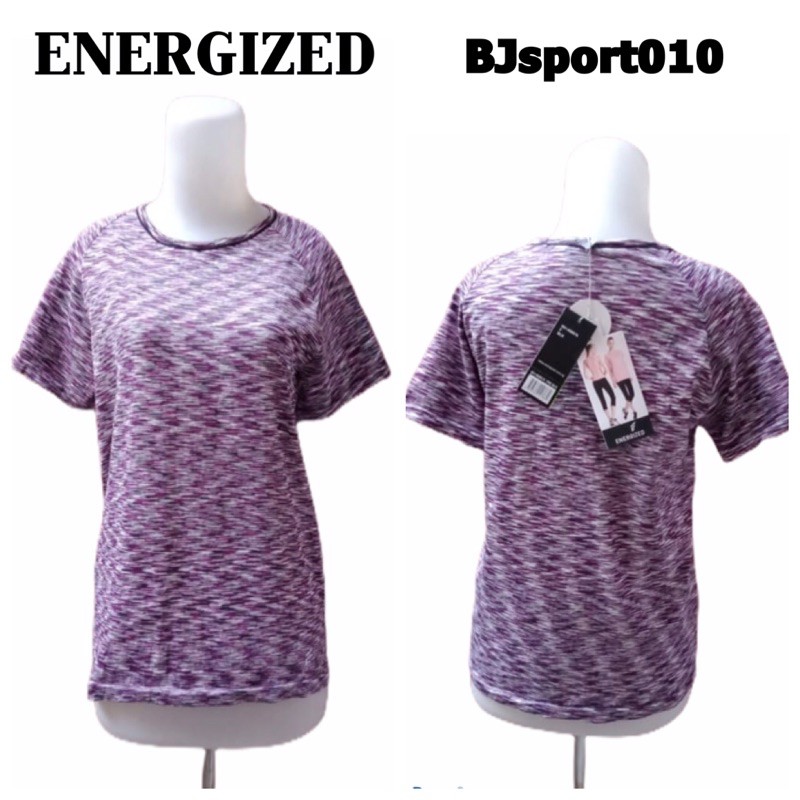 BJsport010 energized baju sport olahraga L