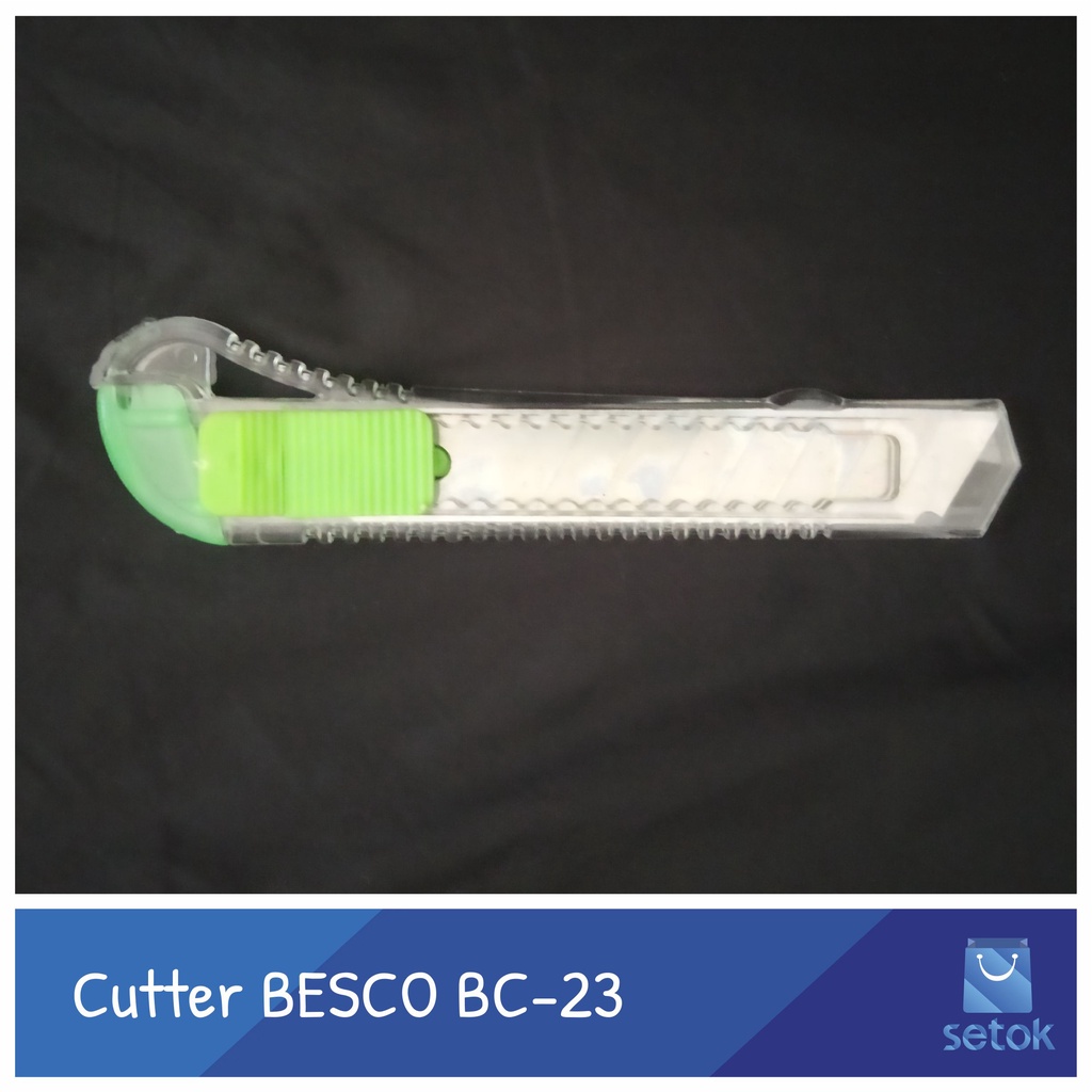

Cutter Besar Ekonomis - Pisau Cutter BESCO BC-23