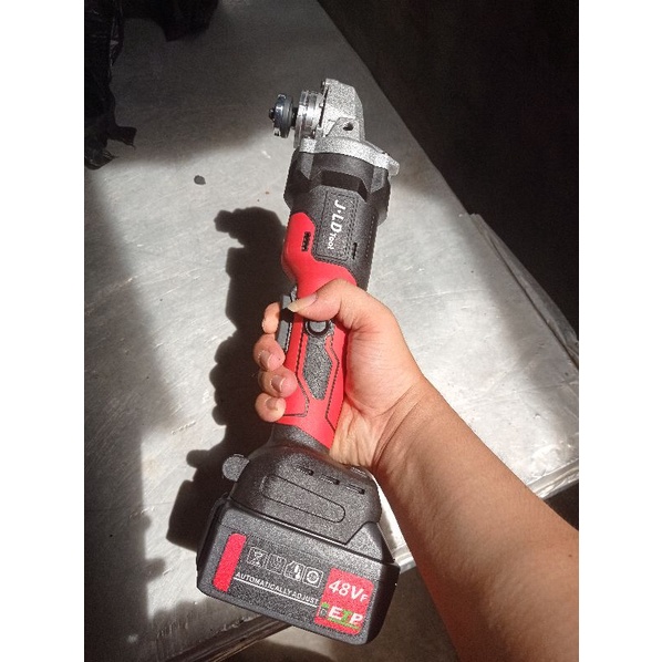 Cordless Gerinda Baterai JLD 48V Mesin Grinder Baterai JLD 48V