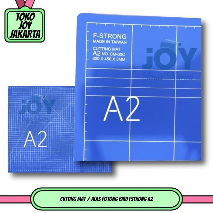 

Pemotong Kertas Cutting Mat / Alas Potong Biru Fstrong A2