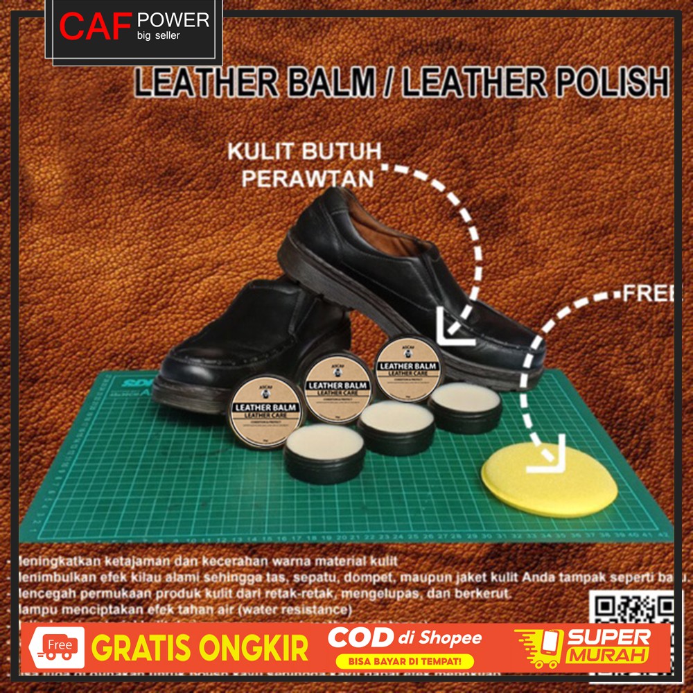 Leather Care / Biopolish / Perawatan Tas Kulit / Sepatu Kulit / Leather