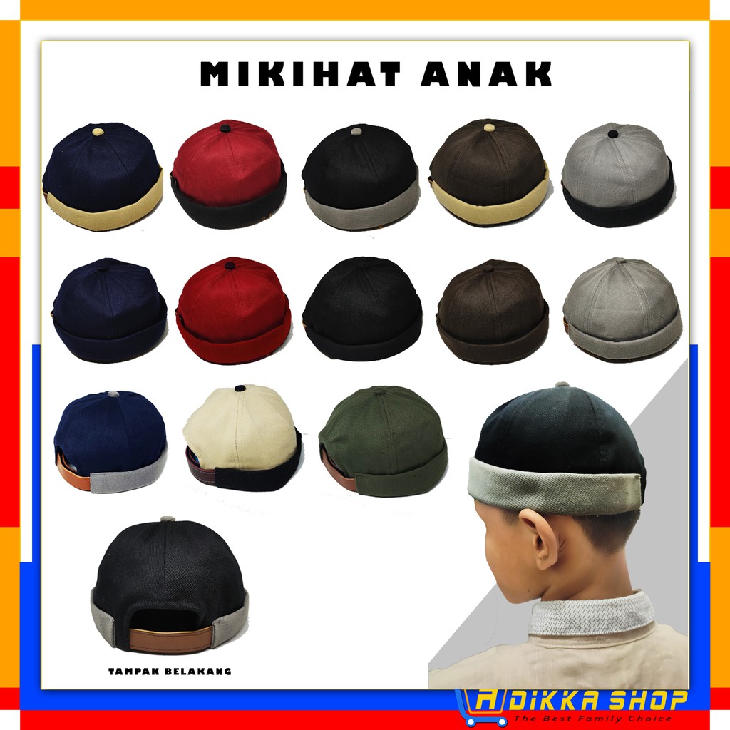 Mikihat Anak / Topi Peci Mikihat Anak / Mikihat Topi Anak / Topi Peci UAS Anak