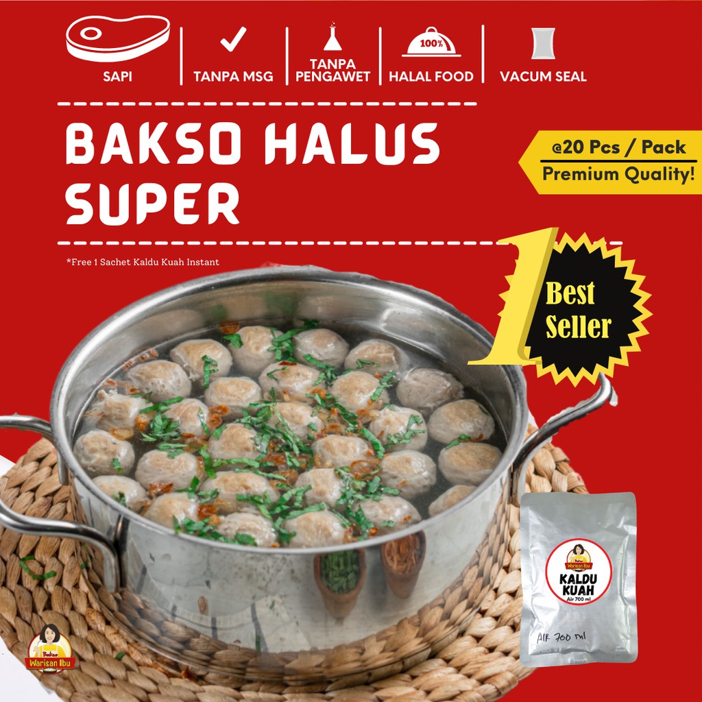 Bakso Sapi Baso Sapi Halus Super Premium Homemade Shopee Indonesia