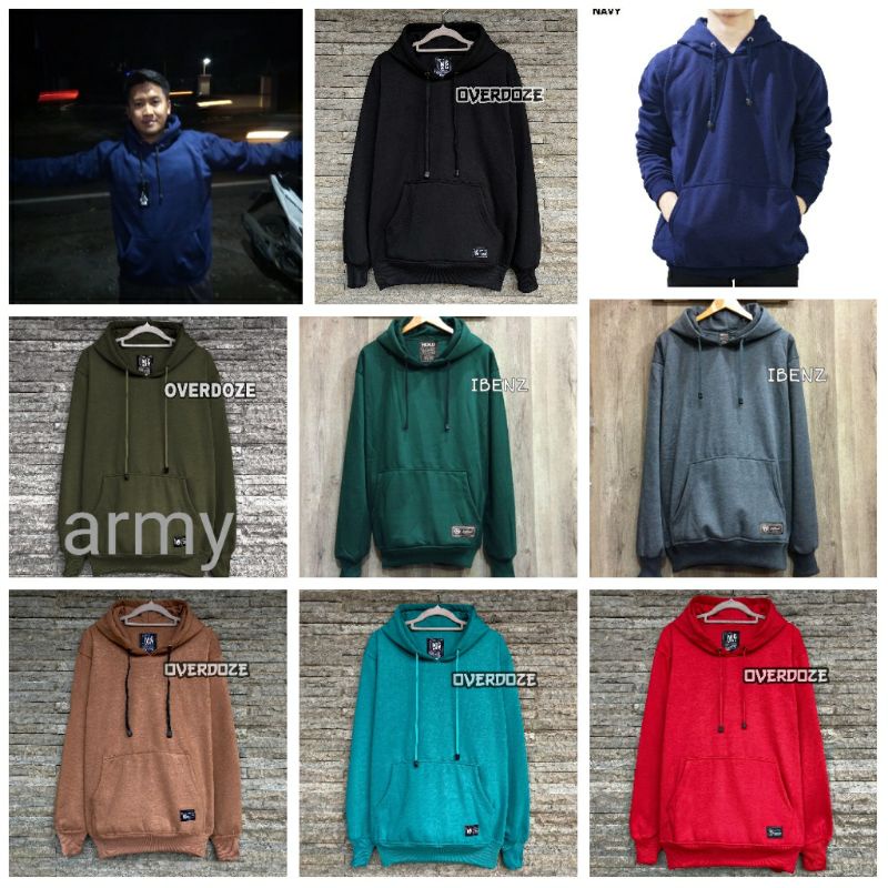 Jaket Hoodie Polos - Jaket Pria Jumper
