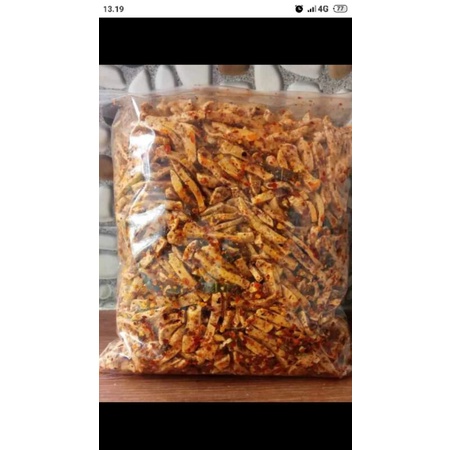 Basreng pedas extra daun jeruk 1kg