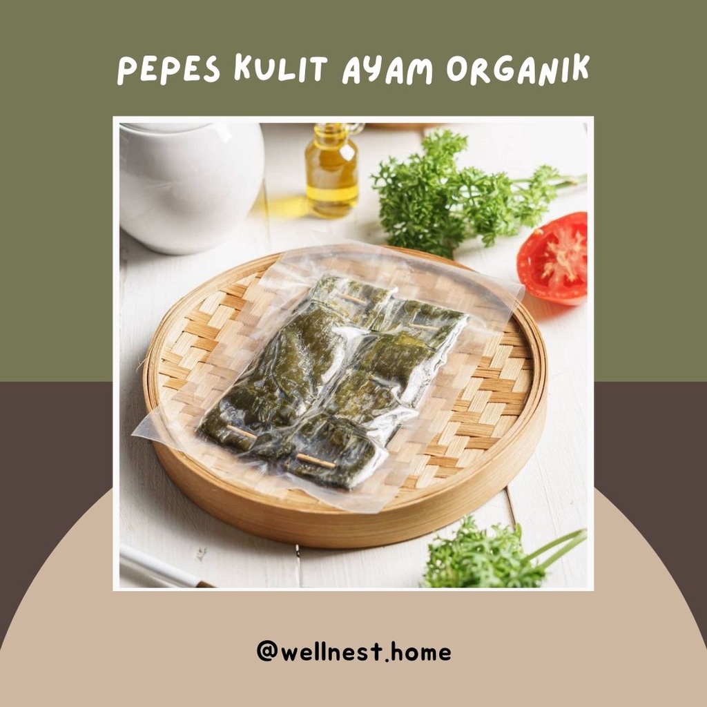 

Pepes Kulit Ayam Organik - Nutriti