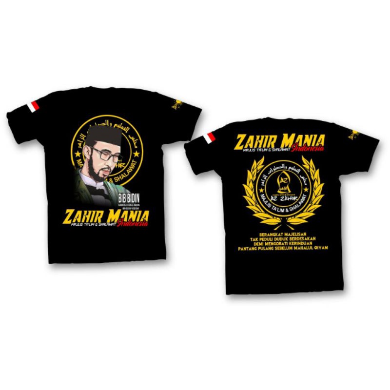 KAOS AZ ZAHIR DISTRO ORIGINAL KAOS ZAHIR MANIA MURAH