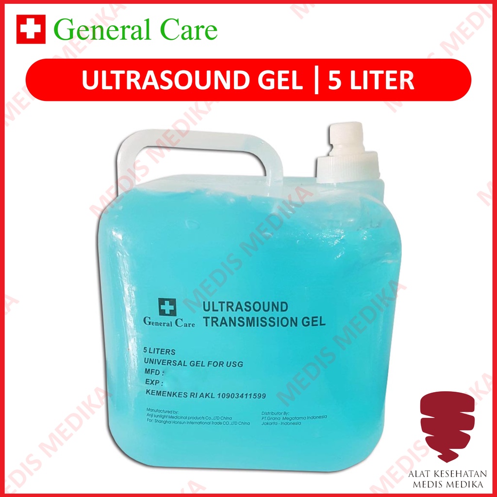 USG Gel Ultrasound 5 Liter Galon Jelly Doppler Dopler General Care