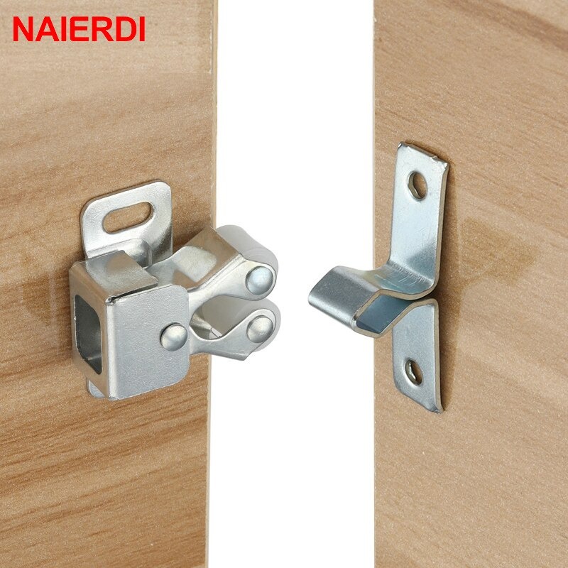 Damper Penahan Pintu Laci Lemari Cabinet Door Stop Catches 2 PCS