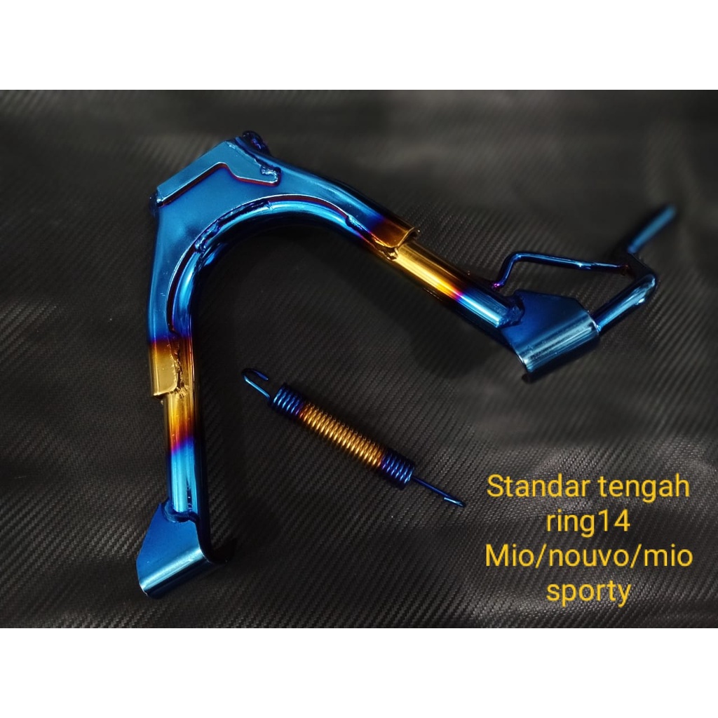 Standar Tengah Mio Twotone Standar 2 Twotone Gold Blue silver Blue  Gold Yamaha Matic Mio Mio Soul ring 14