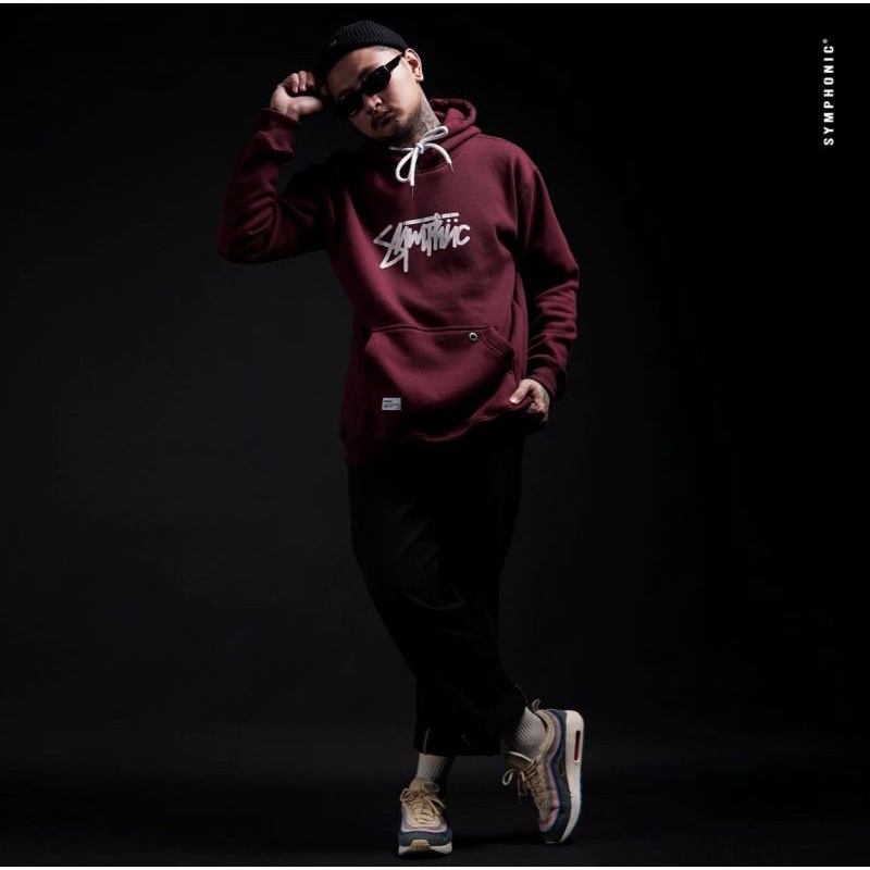 SWEATER PRIA/ HOODIE SYMPHONIC MAROON