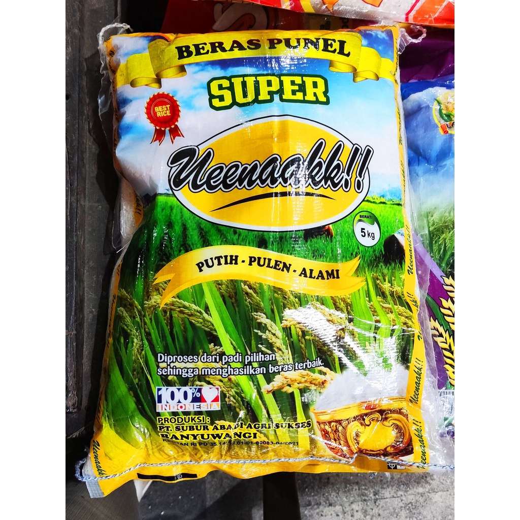 

Beras Putih Cap Enak 5 kg