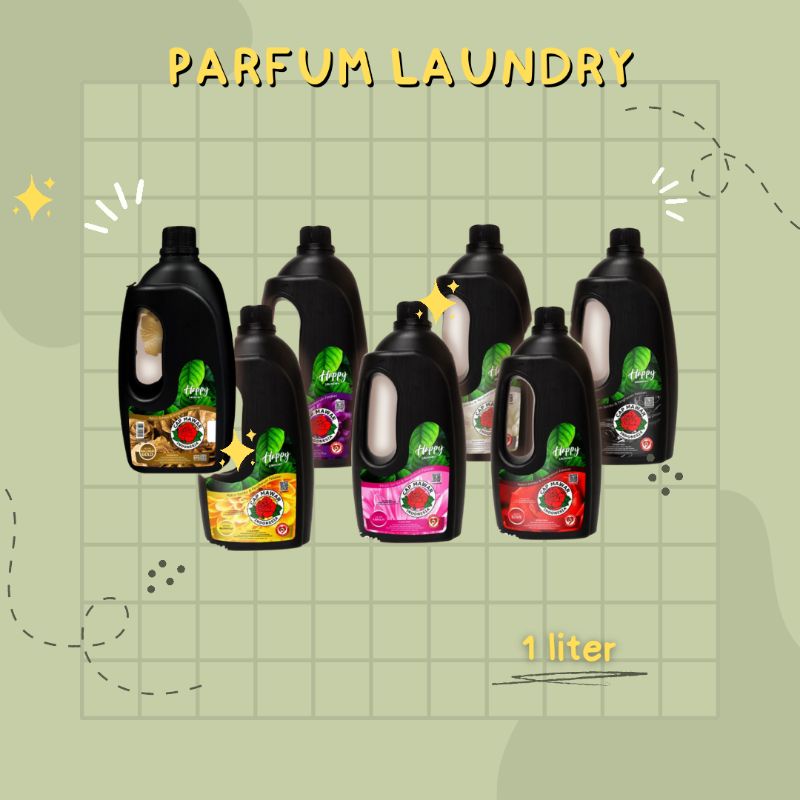 PARFUM LAUNDRY PELICIN DAN PENGHARUM PAKAIAN / PARFUM LAUNDRY 1 LITER / PELICIN PAKAIAN HAPPY LAUNDR