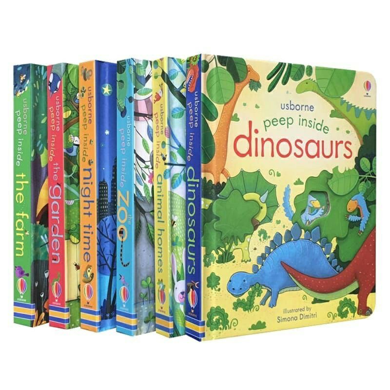 USBORNE Peep Inside / Buku Anak Usborne