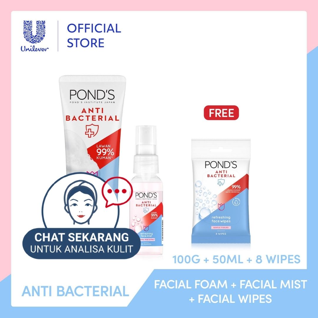 ponds face mist anti bac 50ml