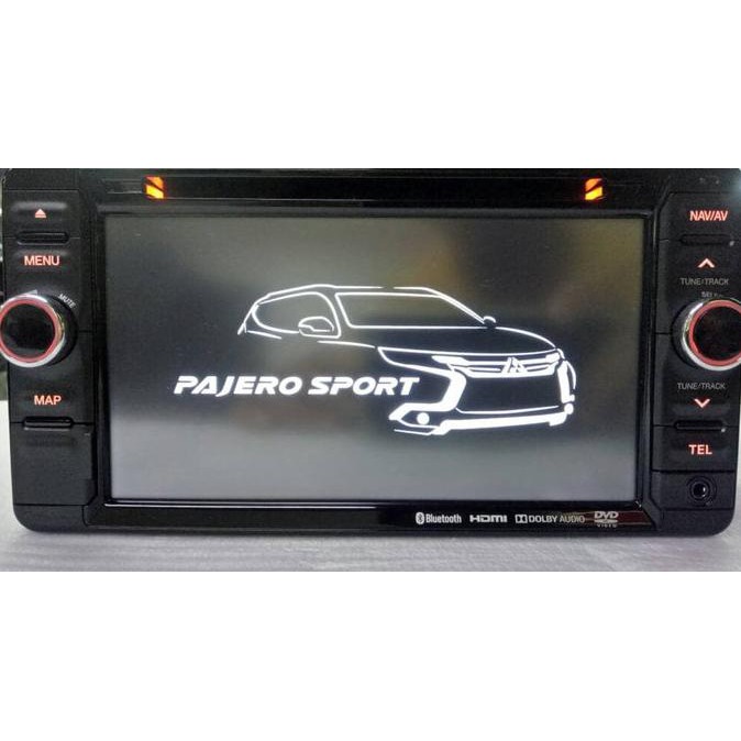 New Head Unit Original Pajero Dakar 2017 ( Clarion Nx407Am)