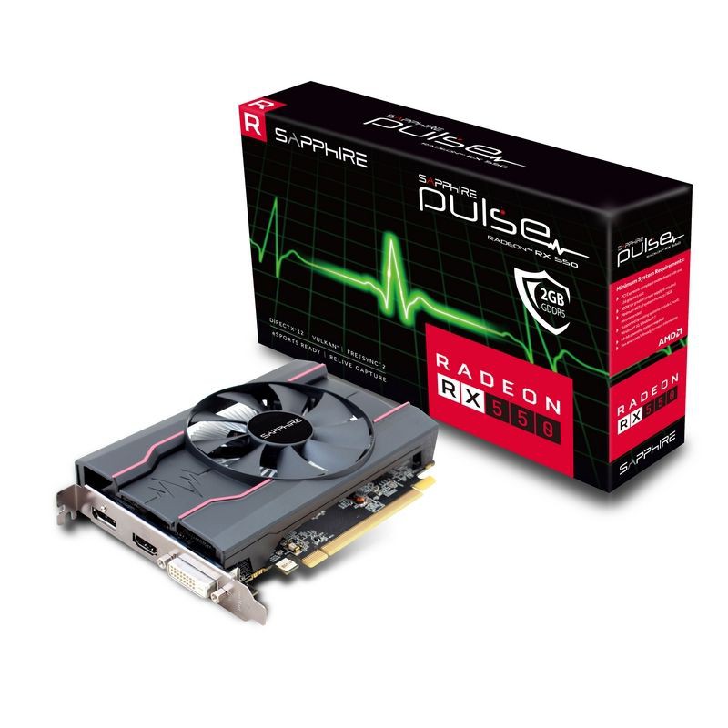 VGA SAPPHIRE RX550 2 GB GDDR5