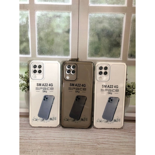 Case Clear Samsung Galaxy A22 4g , Casing Clear Samsung Galaxy A22 4g Softcase Transparan Pelindung 