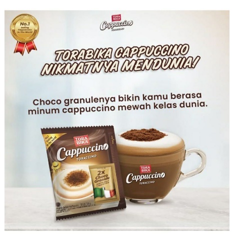 TORABIKA CAPPUCCINO / 1 RENCENG ISI 10 PCS