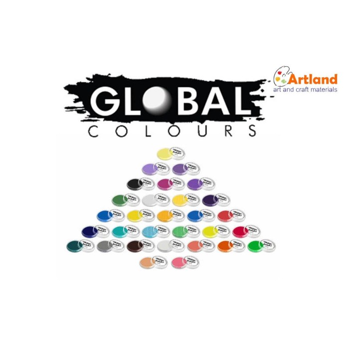 

Global BodyArt Cake 32g - Yellow