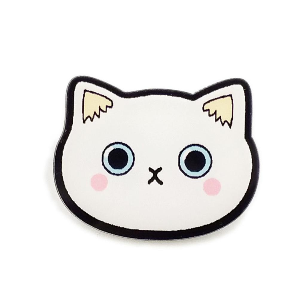 Timekey Bros Pin Enamel Alloy Desain Kartun Hewan Kucing Kecil Lucu D3L7