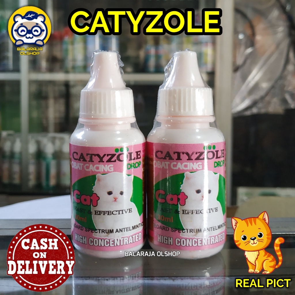 Obat Cacing Kucing Kitten - Catyzole 30 ml