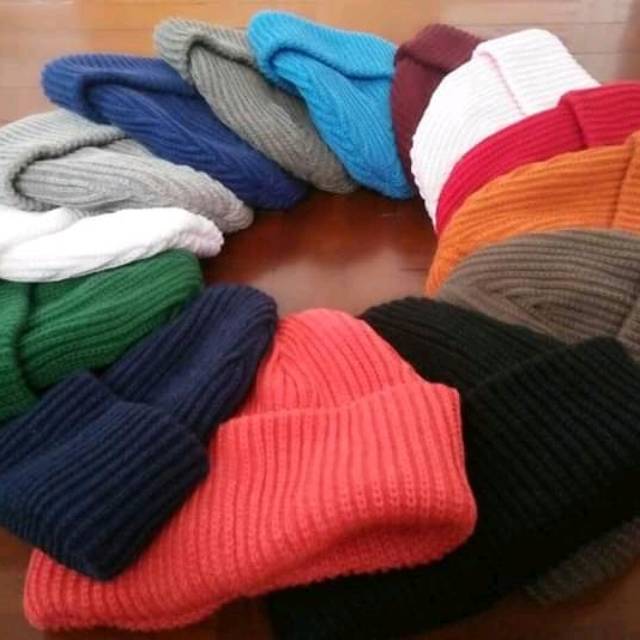 Short beanie bahan kahatex