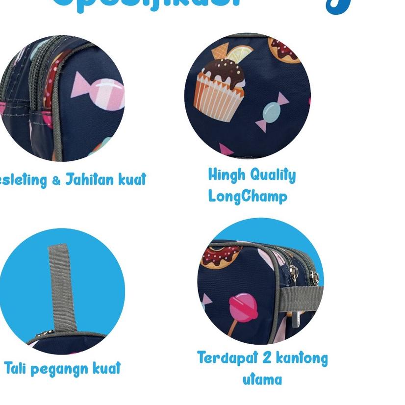 

GRATIS ONGKIR✅DFR TEMPAT PENSIL POUCH ANTI AIR BEST SELLER MOTIF LUCU - CATTALEYA|SQ6