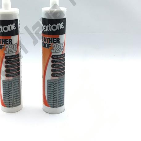 

DEXTONE WEATHER PROOF 328 - Lem Silicone Sealant Botol Tahan Air Panas - Putih