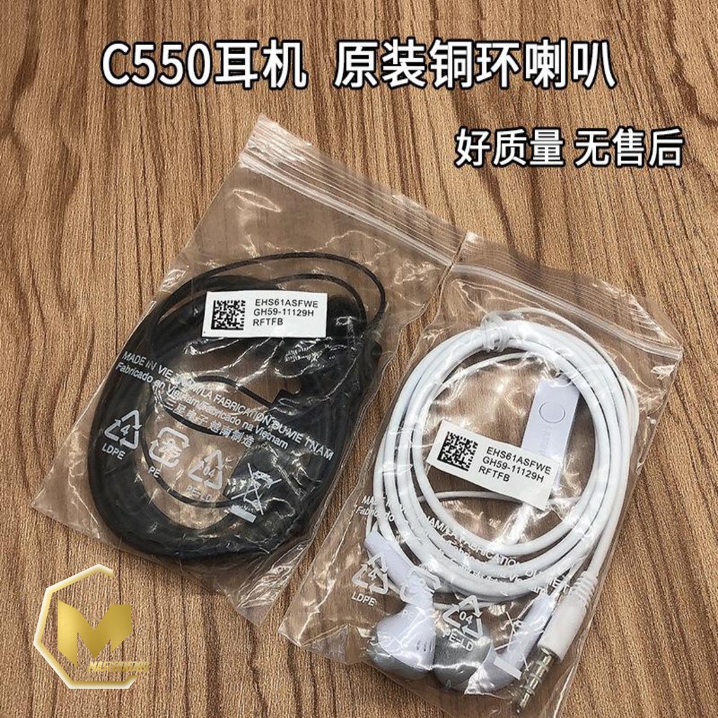 Headset Headsfree henset Hf Samsung J1ace , J2prime , J3 , J5 ,A10s , s5830 original VIETNAM MA81