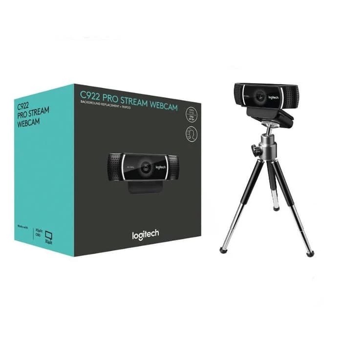 Logitech Webcam C922 HD PRO STREAM RESMI DAN BERGARANSI 100%